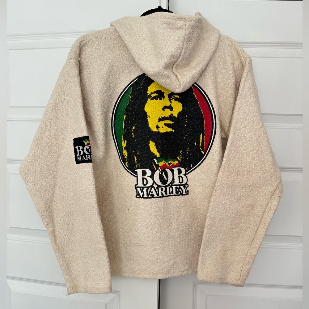 Bob Marley Zion Rootswear Crewneck Sweatshirt Hoodie Pullover size small